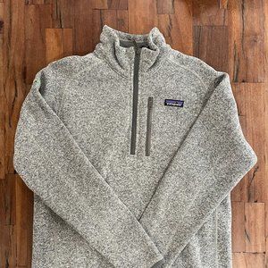 Patagonia Men's Better Sweater Quarter Zip with Left Arm Embroidery